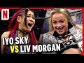 THAT FIGHT WAS INSANE Liv Morgan Vs Iyo Sky Official WWE RAW Netflix Brasil