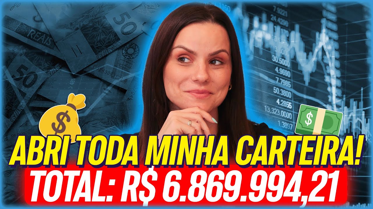 ABRI TODA MINHA CARTEIRA DE INVESTIMENTOS! REVELEI TODOS OS ATIVOS!