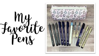 My Favorite Planner Pens