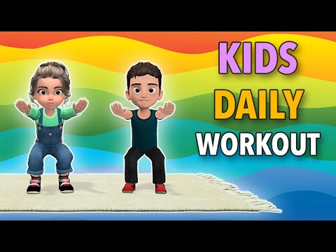 Kids Daily Workout - Fun Exercises At Home