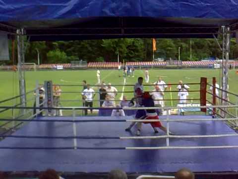 Aleksandra Orzechowska (Obra Zbąszyń) vs Agnieszka Baran (BOKS POZNAŃ).