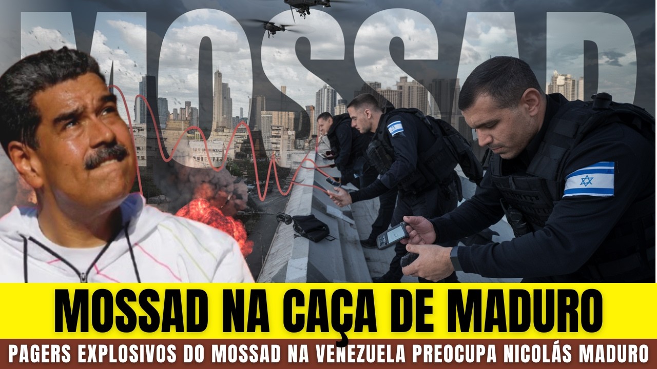 MADURO DESESPERADO Com a Presença do MOSSAD na Venezuela