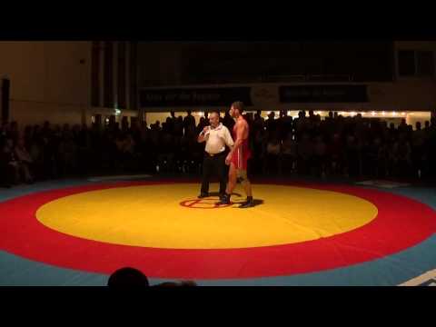 86 kg Freistil: Marvin Stoeckel - Emanuel-Ovidiu Masnita 6:2 PS (ASV Schaafheim - AC Goldbach 25:4)