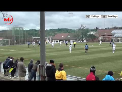 VfL Pfullingen - VfL Sindelfingen, 3:1 durch Dominik Früh