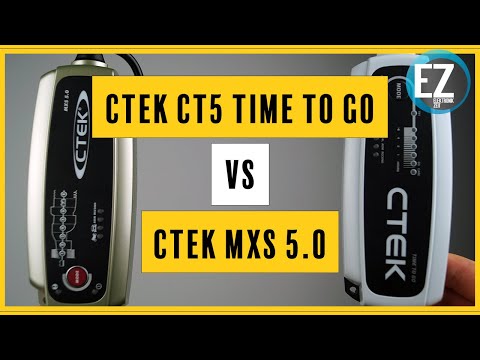 CTEK MXS 5.0 vs. CT5 TIME TO GO - Welches ist das beste CTEK Ladegerät für dich?