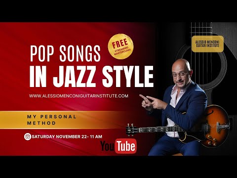 Pop songs in jazz style