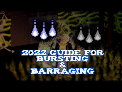 Osrs 2022 Bursting / Barraging Guide - MM1, MM2, Bloodvelds & More