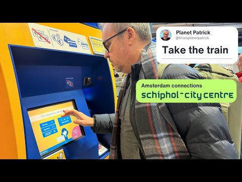 How to get from Schiphol Airport to Amsterdam City Centre