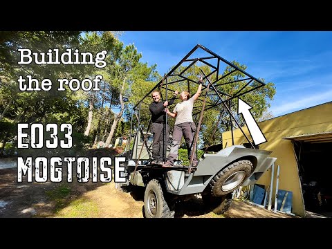 Unimog Camper E033 - Building the Roof