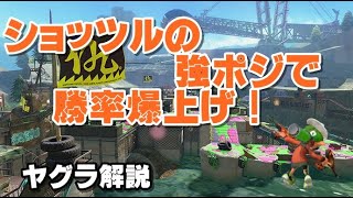 【スプラトゥーン2/デュアル】Xになる為のヤグラ解説　ショッツル編