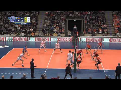 2017 CLVolleyM - 4th Round Leg 1 - BERLIN Recycling Volleys vs Cucine Lube CIVITANOVA