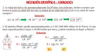 NOTACIÓN CIENTÍFICA