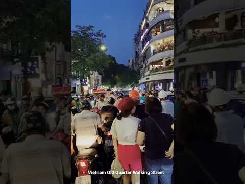 Vietnã 🇻🇳 Hanoi Old Quarter Street