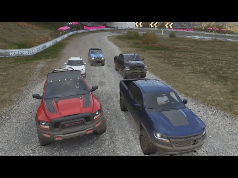 2017 RAM Rebel TRX Concept - Forza Horizon 4 | Thrustmaster T300RS | The Gauntlet Gameplay