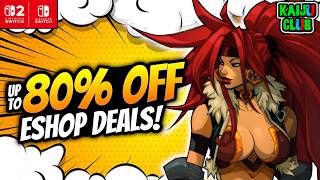 UP TO 80% OFF! Nintendo Switch & Switch 2 eShop Deals You NEED to See!