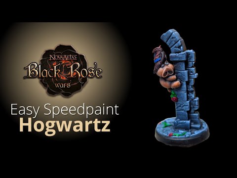Easy Speedpaint - Hogwartz - Black Rose Wars Rebirth