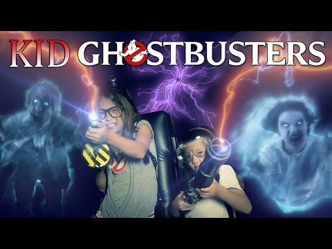 Kid Ghostbusters In Real Life (Ghostbusters Parody)