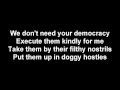 The Unthinking Majority - Serj Tankian [Lyrics] 