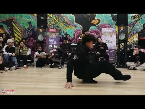 Meku Vs Homie Sky - Teens Top 16 - Midwest Open 2023 -  Breaking For Gold USA