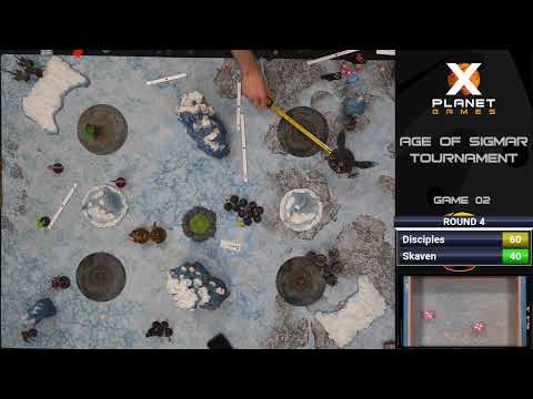 AoS Tournament Game 2: Disciple of Tzeentch vs Skaven