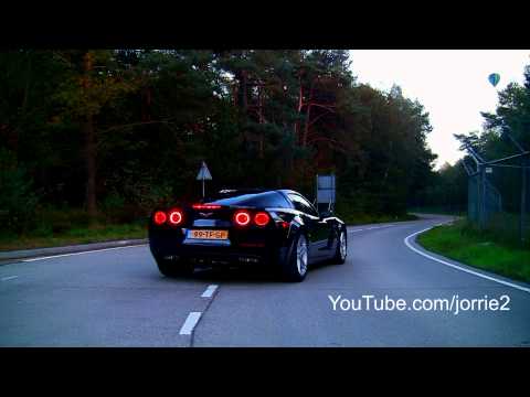 7x Corvette C6 Z06 Sound - 1080p HD