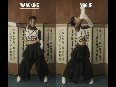 the difference between waacking and voguing❤️ #waacking #voguing #voguedance #reels #dancevideo
