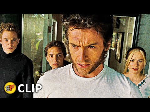 Pyro Unleashes His Power Scene | X-Men 2 (2003) Movie Clip HD 4K