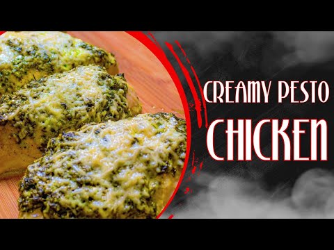 Creamy Pesto Parmesan Chicken Breast Recipe