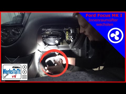 ►Ford Focus MK1◄ Innenraumgebläse wechseln [interior fan] ◢WERKSTATT-TV◣
