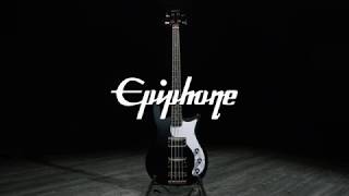 Video thumbnail for Epiphone Embassy PRO Bass, Ebony | Gear4music demo by Gear4music Guitars