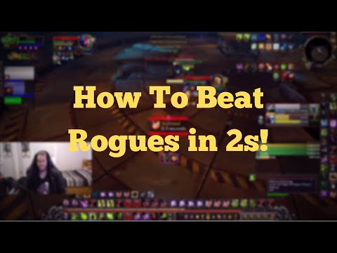 How To Beat Rogues in 2s! - Warlock POV 2v2 Arena (BFA World of Warcraft)