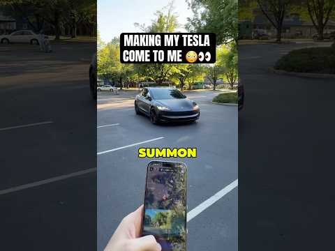 My Tesla Comes To Me With Actually Smart Summon! 😳👀