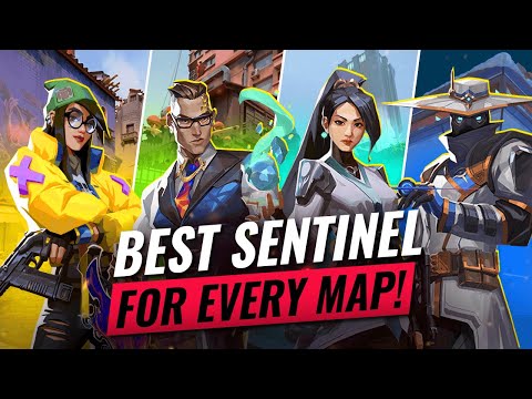 RANKING The BEST Sentinel For EVERY MAP! - Valorant Agent Meta
