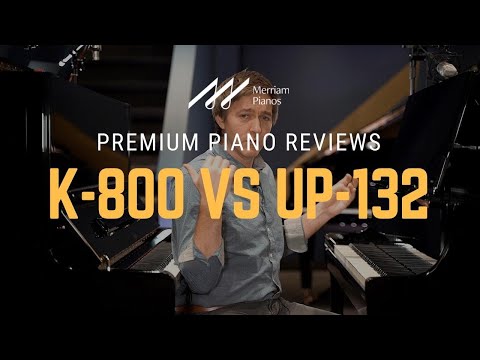 🎹﻿Kawai K-800 vs Boston UP-132 Upright Piano Review & Comparison - Boston Built By Kawai﻿🎹