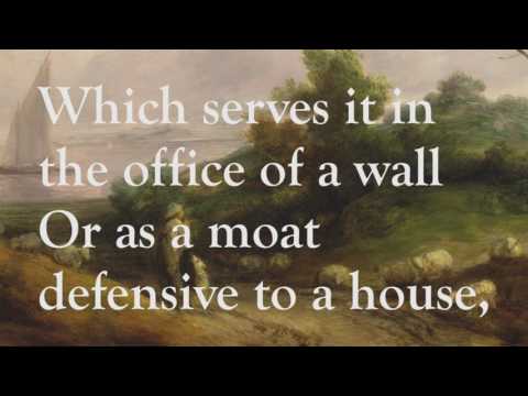 Shakespeare: "This scepter'd isle"