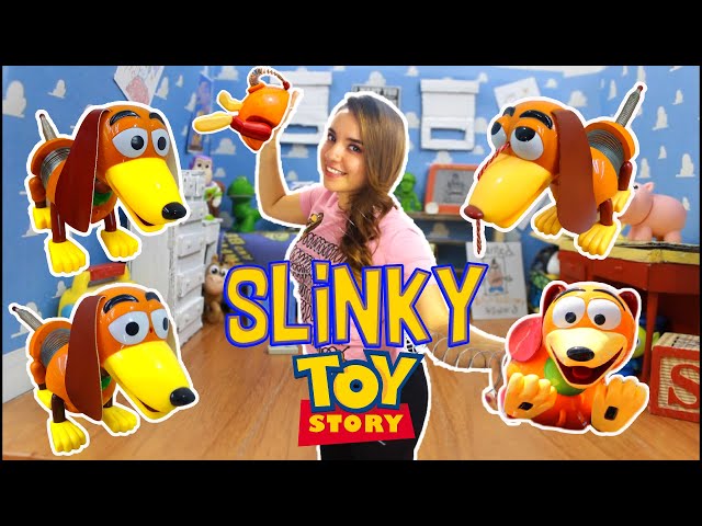 Vídeo relacionado con Disney Pixar Toy Story Slinky Dog - Camiseta gráfica con bolsillo Camiseta