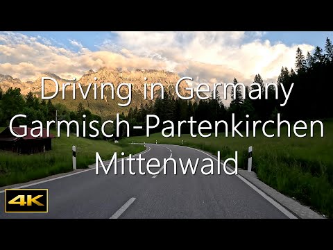 Driving Germany's Most Beautiful Roads || Garmisch-Partenkirchen to MittenWald || Lunito Finland