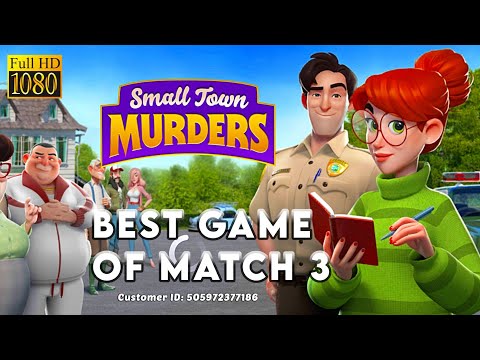 Small Town Murders: Match 3 Crime Mystery Stories 2021 for Kids Game Review 1080p Official Rovio