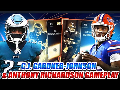 GOLDEN TICKET ANTHONY RICHARDSON & CJ GARDNER JOHNSON GAMEPLAY! MADDEN 23 ULTIMATE TEAM