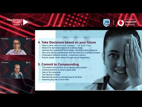 Fast Forward Business Connect: Presented by Jenine Zachar, Joret Olivier & Gopolang Ngale-lekgetha