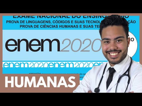 📘 GABARITANDO ENEM 2020 HUMANAS AO VIVO (Resolução de alto nível)