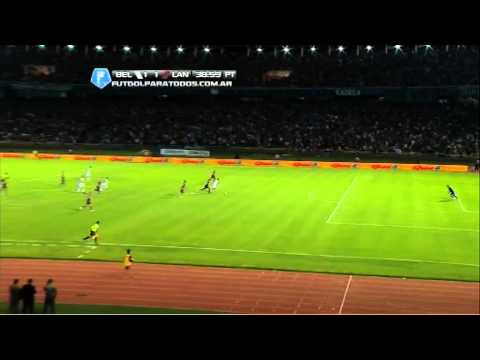 Gol de Lollo. Belgrano 2 - Lanús 1. Fecha 1. Torneo Final 2014. Fútbol Para Todos