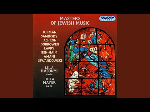 Three Jewish Dances Op. 192: Yemenite Wedding Dance