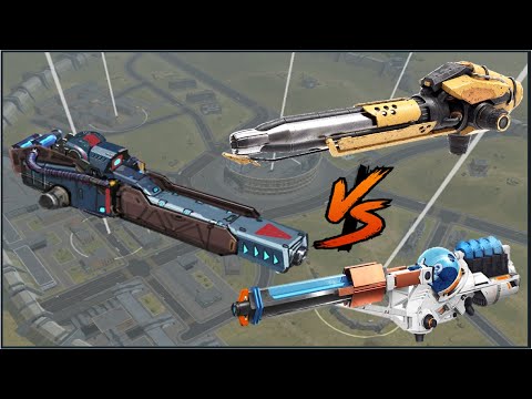 Light weapons comparison Blaze Spark Quarker war robots