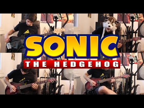 Sonic The Hedgehog in 10 styles - Green Hill Zone