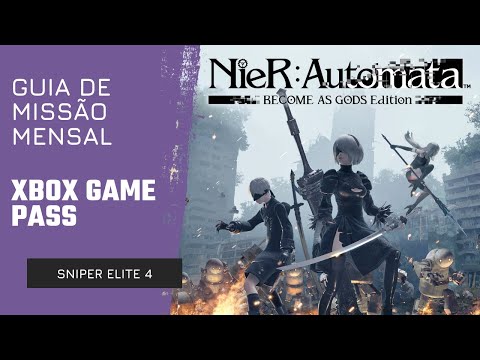 NieR: Automata BECOME AS GODS - Guia de Missão Mensal do Xbox Game Pass - Concluir Um Objetivo