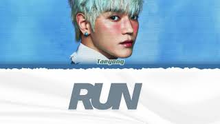 Download lagu TAEYONG (NCT) 'Run' Lyrics (태용 Run 가사) [Color Coded Han_Rom_Eng] | Amai Hwayoung mp3