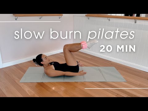 20 MIN SLOW BURN PILATES | Gentle Full Body At Home Pilates Workout (Beginner Friendly)
