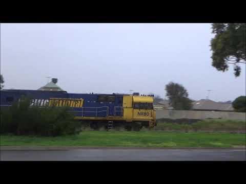 l am railfanning a pacific national NR freight train part 22