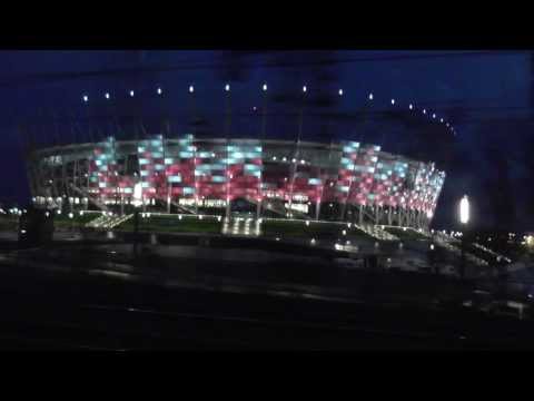 Warszawa Centralna - Warszawa Wschodnia - bo ten odcinek nigdy mi się nie nudzi :)